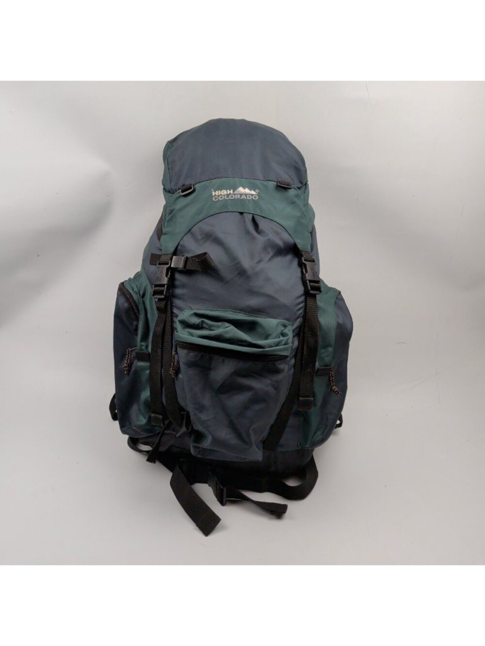 Vintage High Colorado Climbing Hiking Backpack Retro Gorpcore Tech Tactical Read